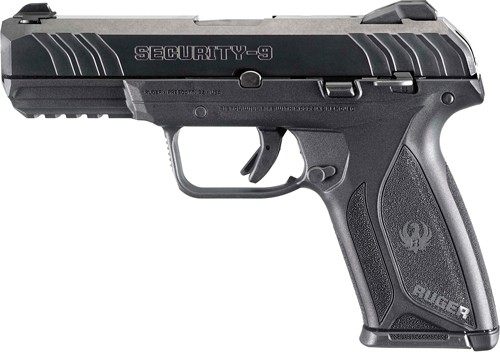 Ruger 3811 Security-9 9mm Luger 10+1 4in Black Steel Barrel, Oxide Serrated view 2