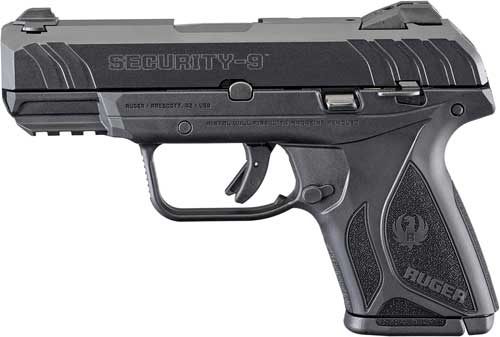 Ruger 3818 Security-9 Compact 9mm Luger 3.42in Barrel 10+1,Black Polymer Wi view 3