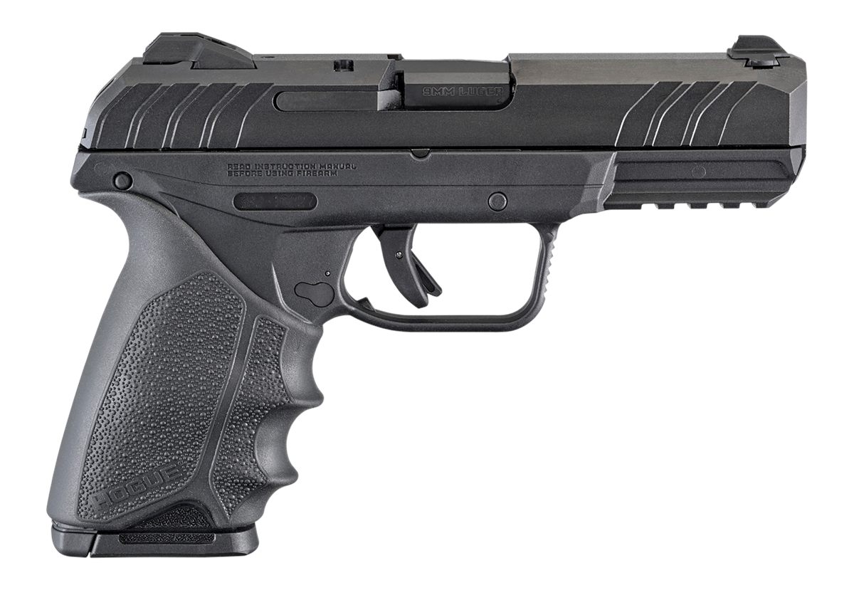 Ruger 3819 Security-9 9mm Luger 4in Barrel 10+1, Black Polymer With Picatin
