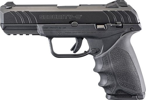 Ruger 3819 Security-9 9mm Luger 4in Barrel 10+1, Black Polymer With Picatin view 2