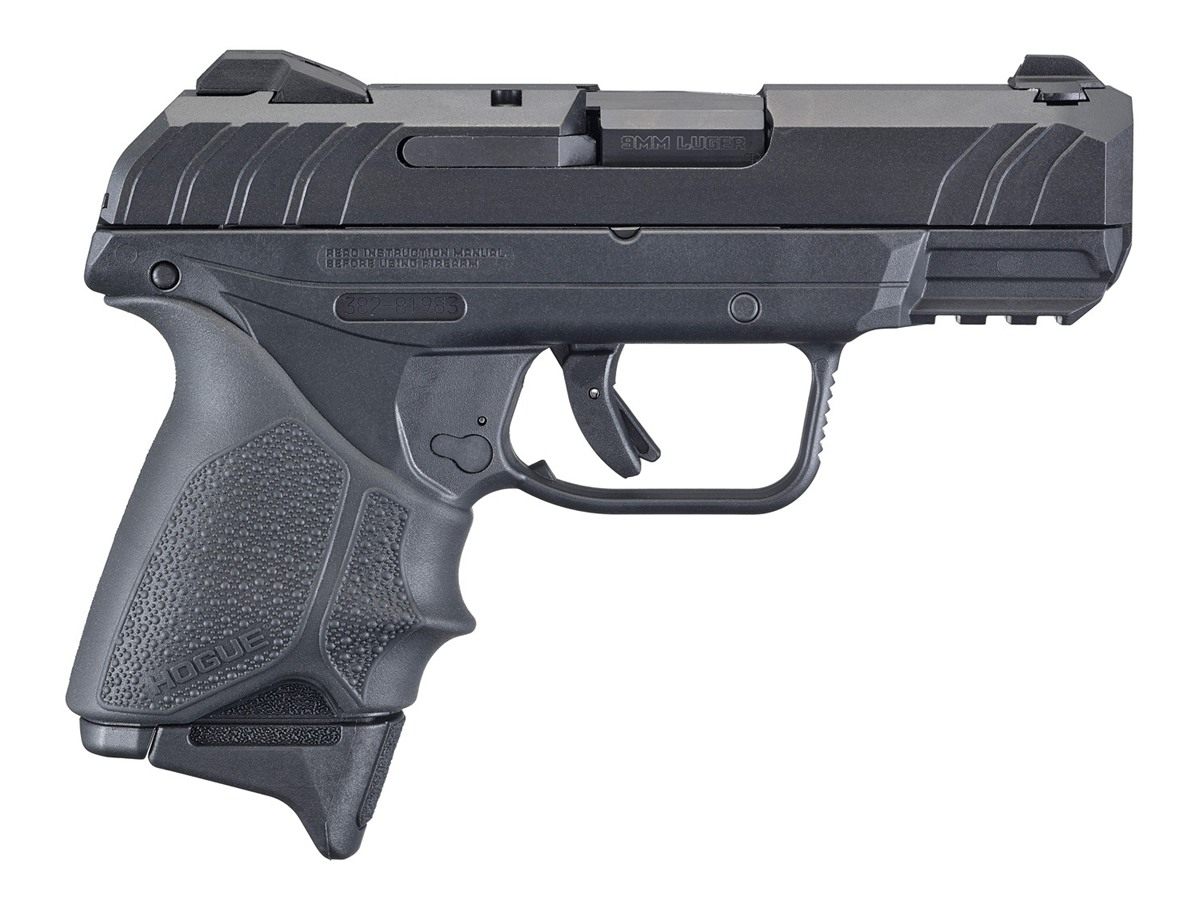 Ruger 3829 Security-9 Compact 9mm Luger 3.42in Barrel 10+1, Black Nylon Gri