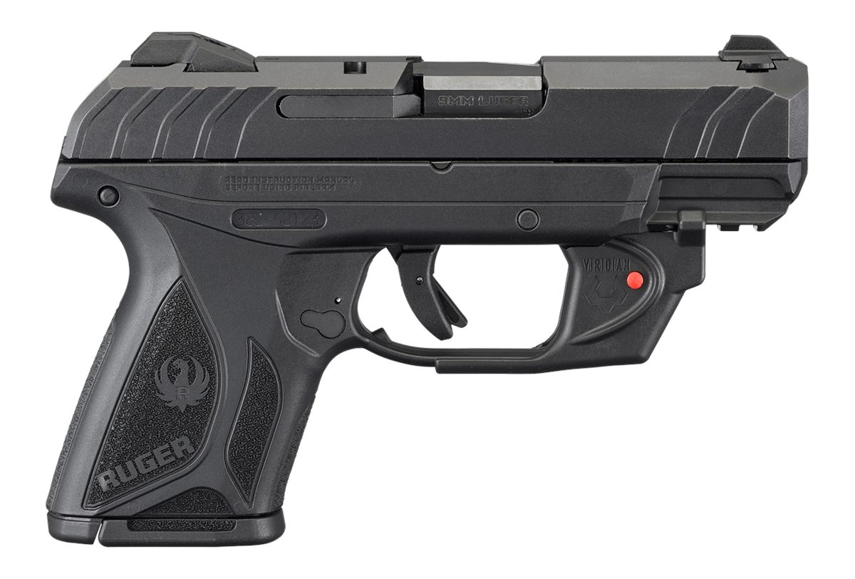 Ruger 3830 Security-9 Compact 9mm Luger 3.42in Barrel 10+1, Black Nylon Gri