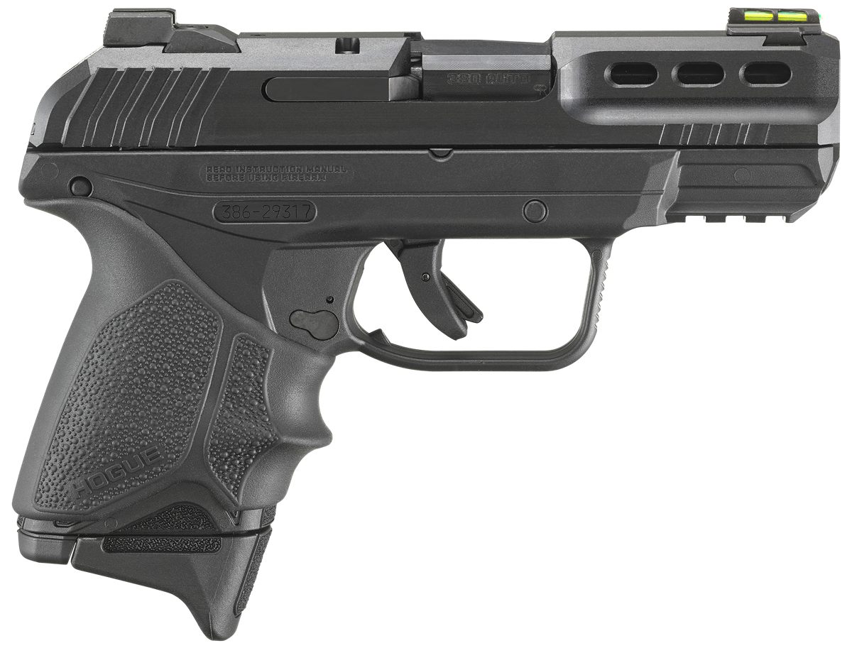 Ruger 3854 Security-380 MA Compliant ACP 10+1 3.42in Black Oxide Steel Barr view 3