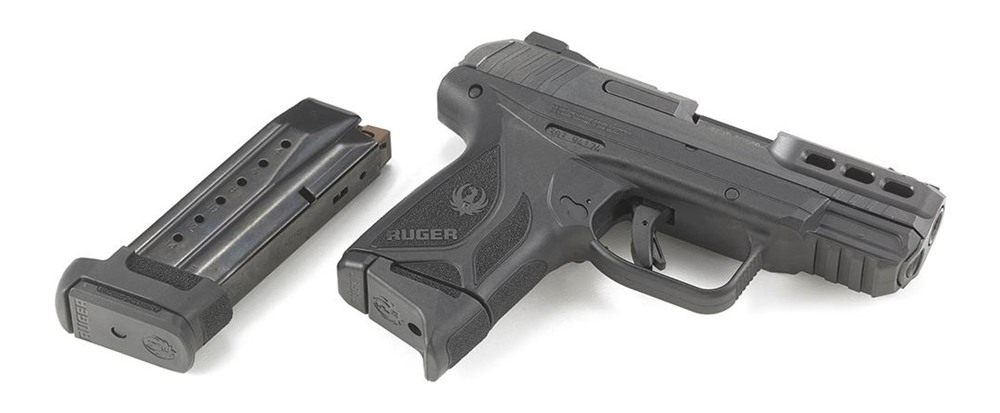 Ruger 3855 Security-380 ACP 10+1 3.42in Black Oxide Barrel, Serrated Steel view 5