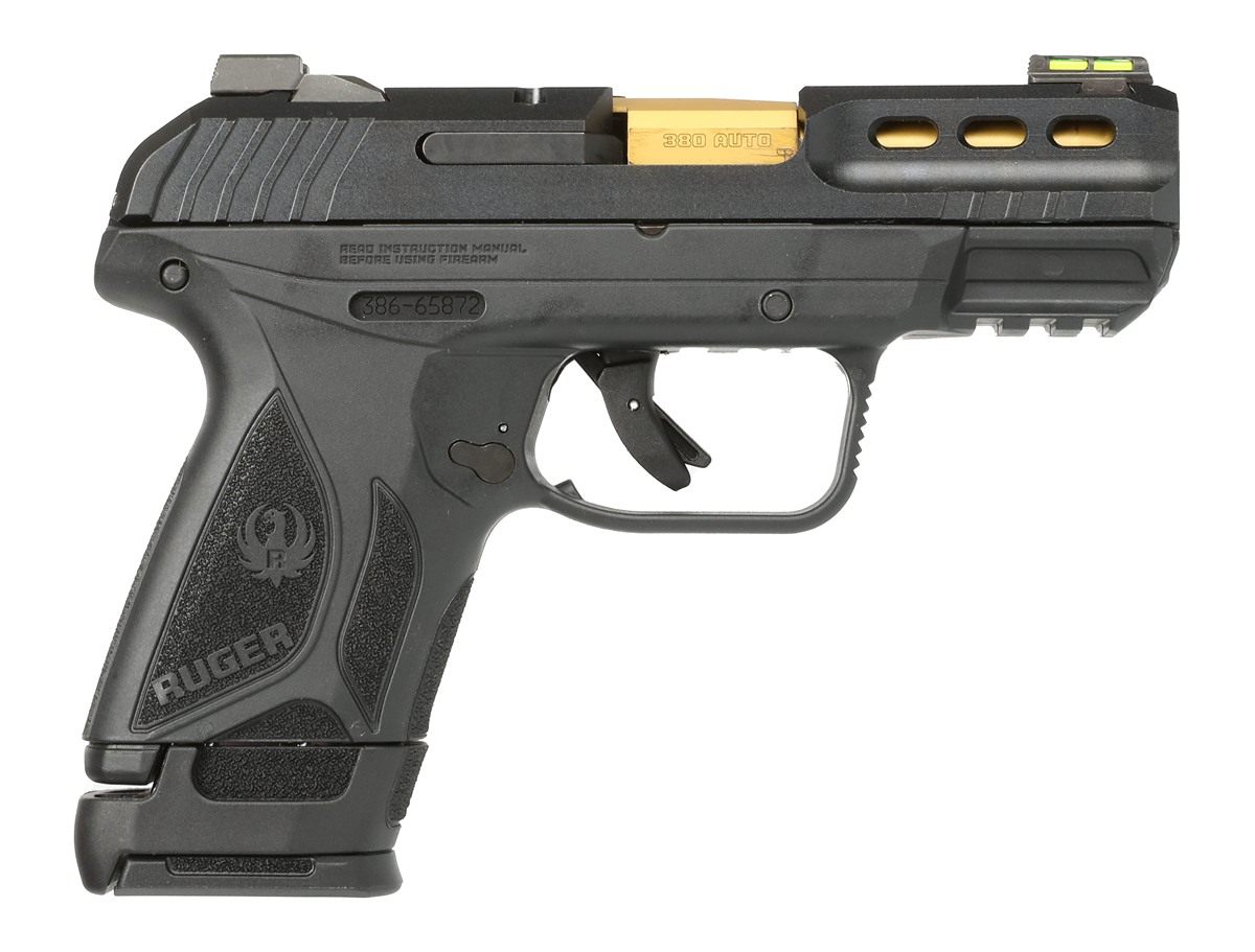 Ruger Security-380 Pistol 380ACP 3.42in (Talo)Gold Barrel/Black Slide 1-10R