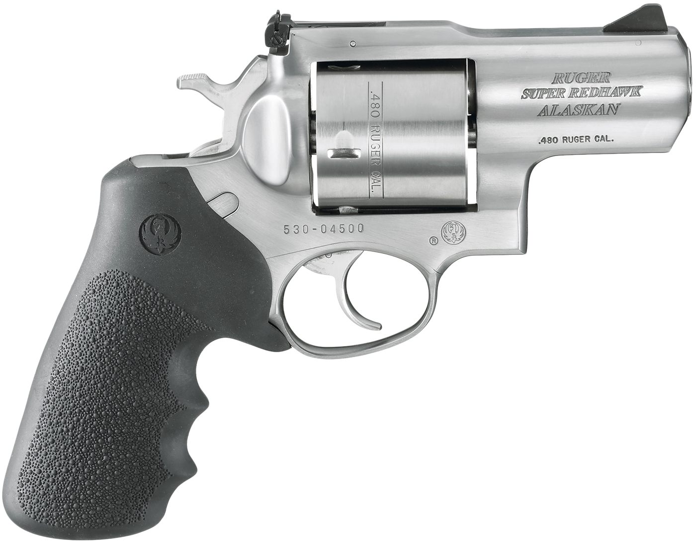 Ruger 5302 Super Redhawk Alaskan Small 480 6rd 2.50in Satin Stainless Steel