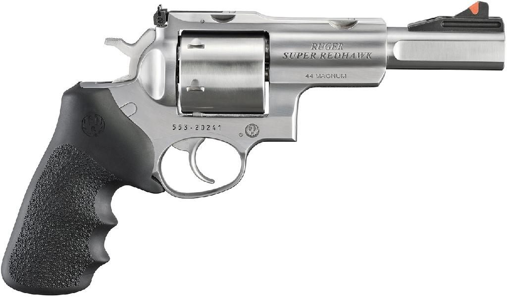 Ruger Super Redhawk 44 REM MAG 5in BRL (Talo Exclusive) Toklat S/S Hogue Gr view 2