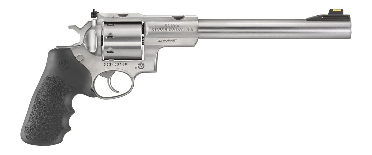 Ruger 5526 Super Redhawk 22 Hornet 8rd 9.50in Satin Stainless Steel Barrel