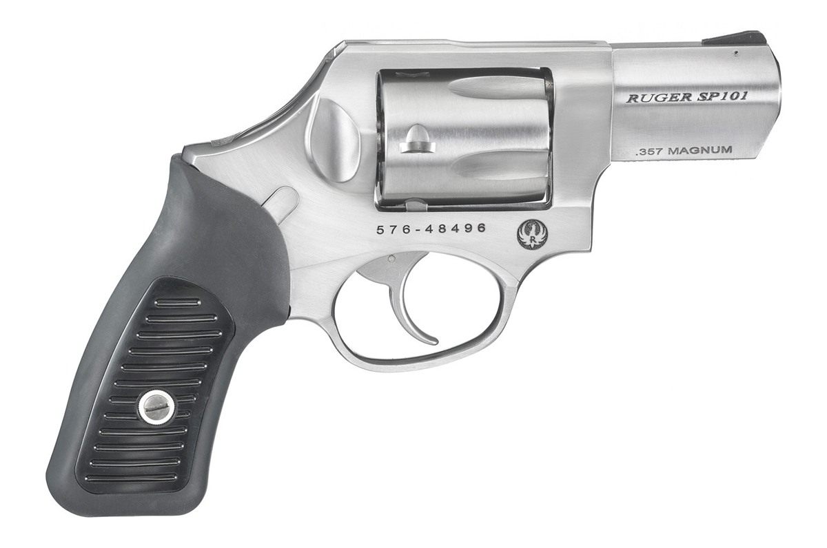Ruger 5720 SP101 357 Mag 5rd 2.25in Satin Stainless Steel Barrel, Cylinder