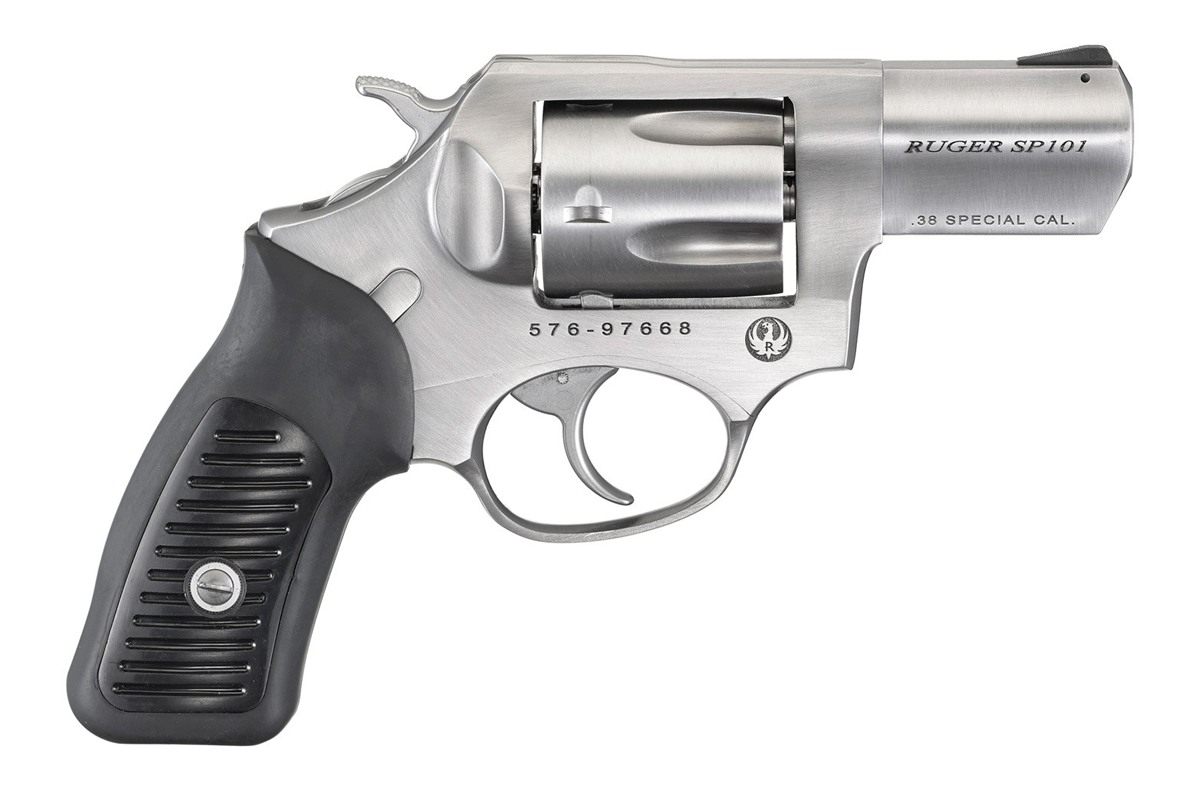 Ruger 5737 SP101 38 Special +P 5rd 2.25in Satin Stainless Steel Barrel, Cyl