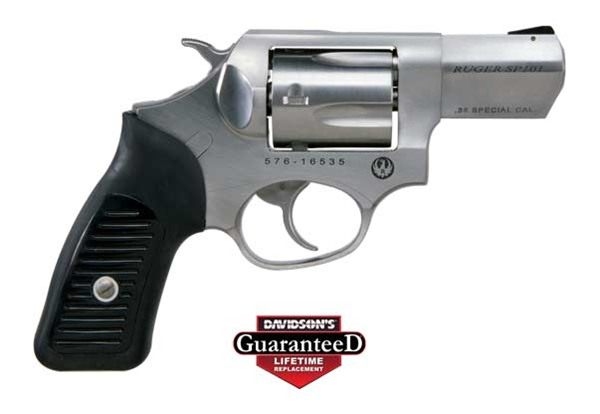 Ruger 5737 SP101 38 Special +P 5rd 2.25in Satin Stainless Steel Barrel, Cyl view 2