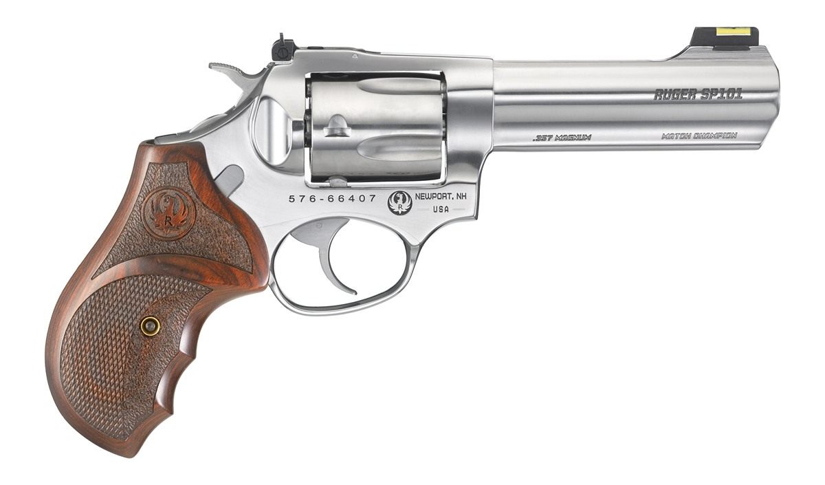 Ruger 5782 SP101 Match Champion 357 Mag 4.20in Barrel 5rd Triple-Locking Cy