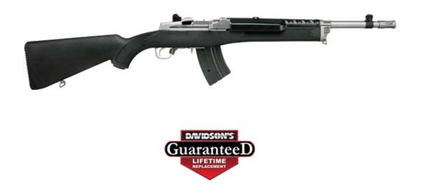 Ruger 5868 Mini Thirty 7.62x39mm 20+1 16.12in Matte Stainless Steel Threade view 3