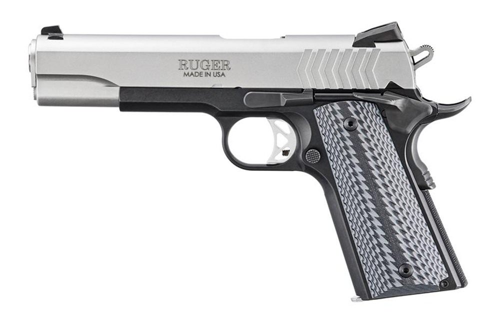 Sturm Ruger SR1911 Full Size 9mm Luger 9+1 5in Stainless Steel Barrel, Sati view 4