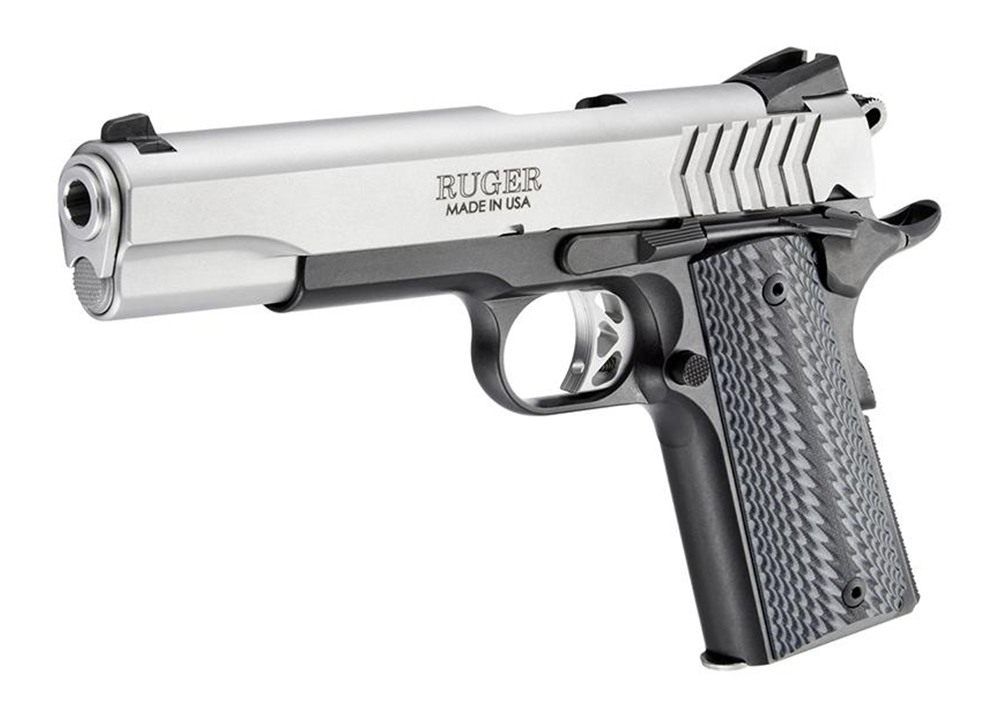 Sturm Ruger SR1911 Full Size 9mm Luger 9+1 5in Stainless Steel Barrel, Sati view 5