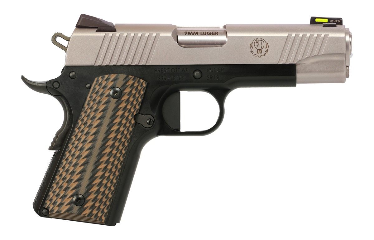 Ruger SR1911 CCO 9MM 7-Shot 4.25in TWO-Tone (Talo)