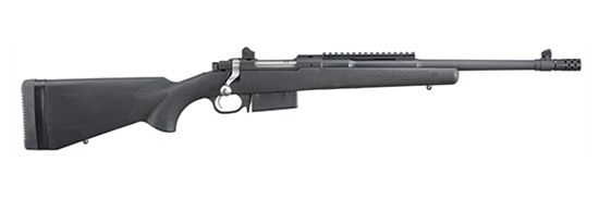 Ruger 6841 Scout 350 Legend 5+1 16.50in Matte Black Threaded Barrel, Picati