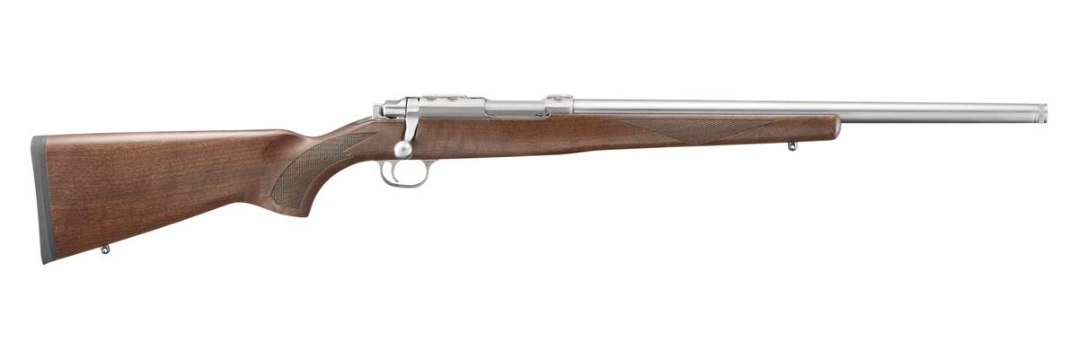 Ruger K77/17vh 17wsm 18.5 SS Walnut 6rd