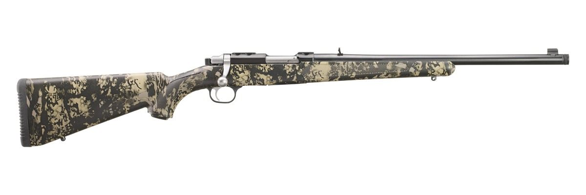 Ruger 7421 77/357 357 Mag 5+1 18.50in Blued Threaded Barrel, Integral Scope
