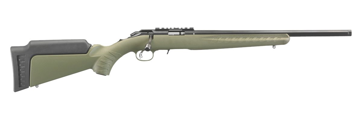 Ruger 8334 American Rimfire Full Size 22 LR 10+1 18in Satin Blued Threaded