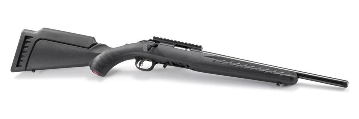 Ruger American 17 HMR 9+1 16.10in Satin Blued Threaded Barrel, Alloy Steel view 6