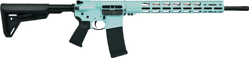 Ruger AR556 MPR 223 30-Shot Turquoise Cerakote