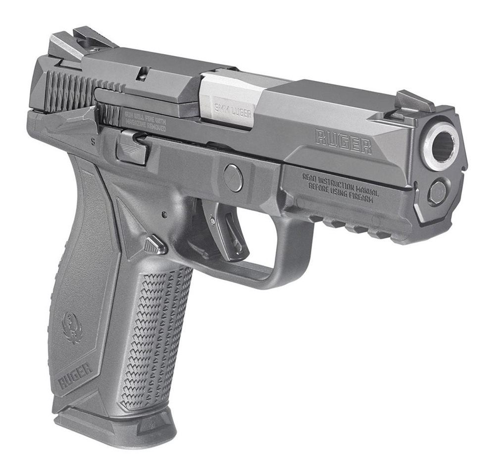 Ruger 8638 American Duty 9mm Luger 10+1 4.20in Stainless Steel Barrel, Blac view 2
