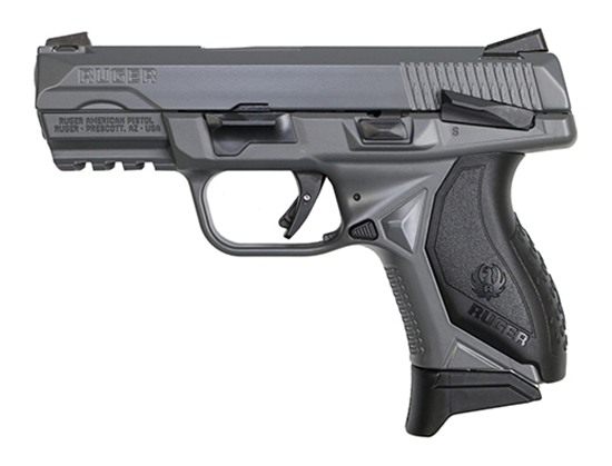 Ruger American Pistol 9mm Luger17rd Magazine 3.55in Barrel Grey Cerakote view 2