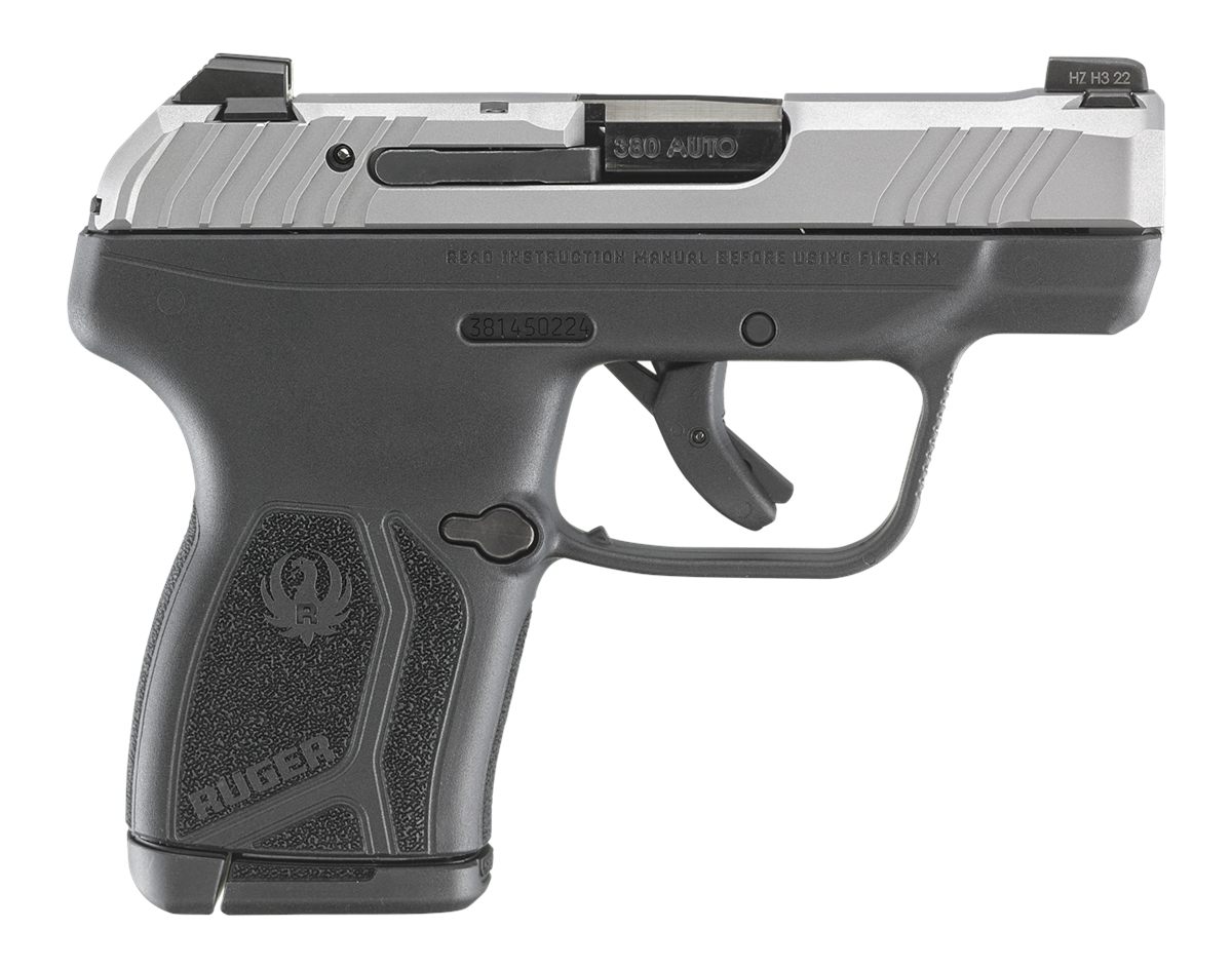 Ruger 13744 LCP Max Compact 380 ACP 10+1 2.80in Black Oxide Steel Barrel, M