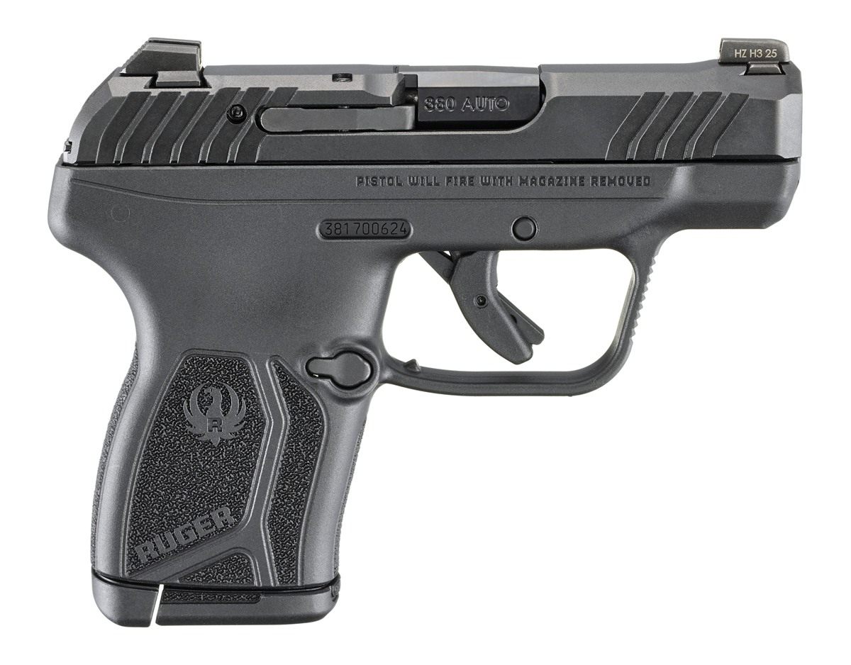 Ruger 13765 LCP Max Compact 380 ACP 10+1 2.80in Black Oxide Alloy Steel Bar view 2