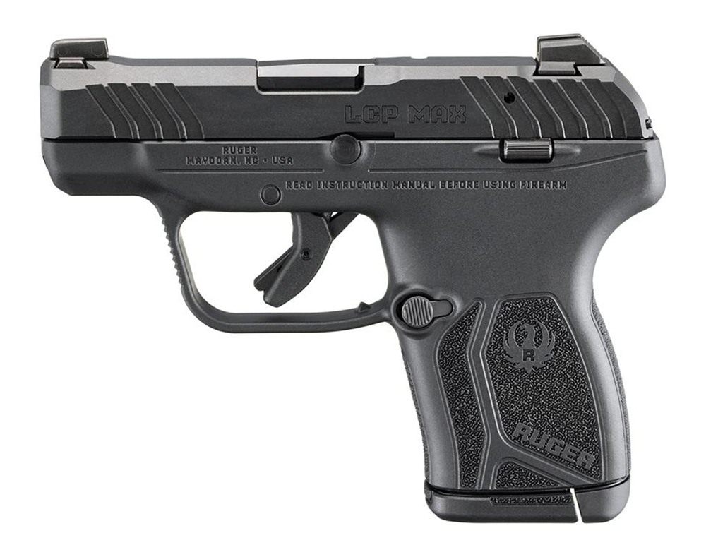 Ruger 13765 LCP Max Compact 380 ACP 10+1 2.80in Black Oxide Alloy Steel Bar view 3