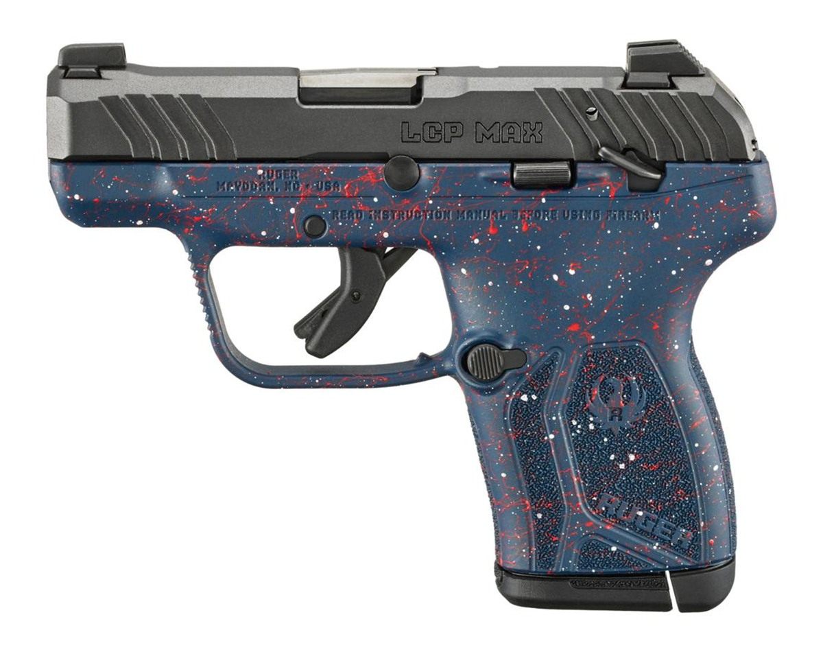 Ruger 13778 LCP Max 250th Anniversary Compact 380 ACP 10+1 2.80in Black Nit view 4