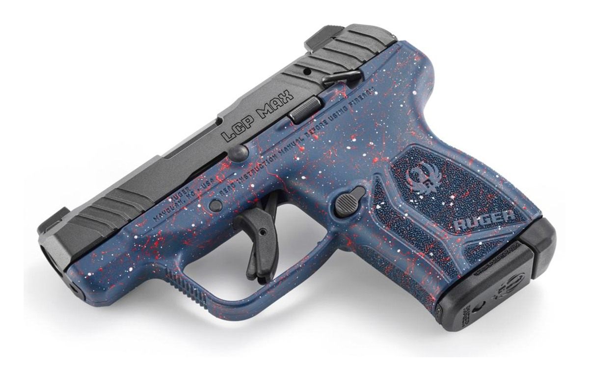 Ruger 13778 LCP Max 250th Anniversary Compact 380 ACP 10+1 2.80in Black Nit view 6