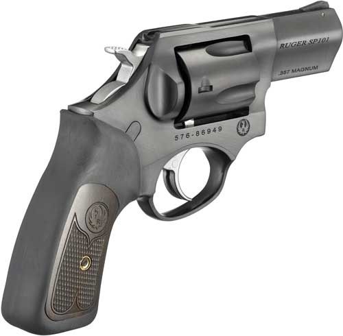 Ruger 15702 SP101 357 Mag 5rd 2.25in Blued Steel Barrel, Cylinder Black Rub view 2