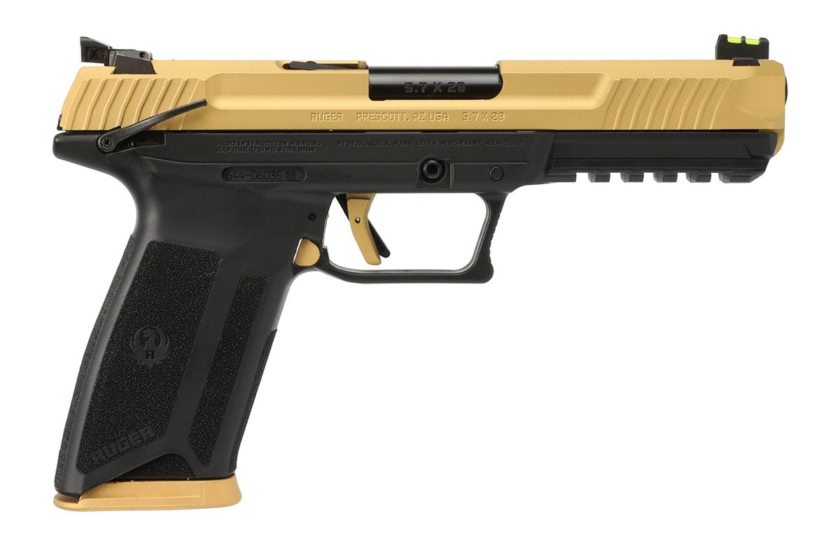 Ruger 5.7 5.7X28MM 20RD 4.94 SHM GLD