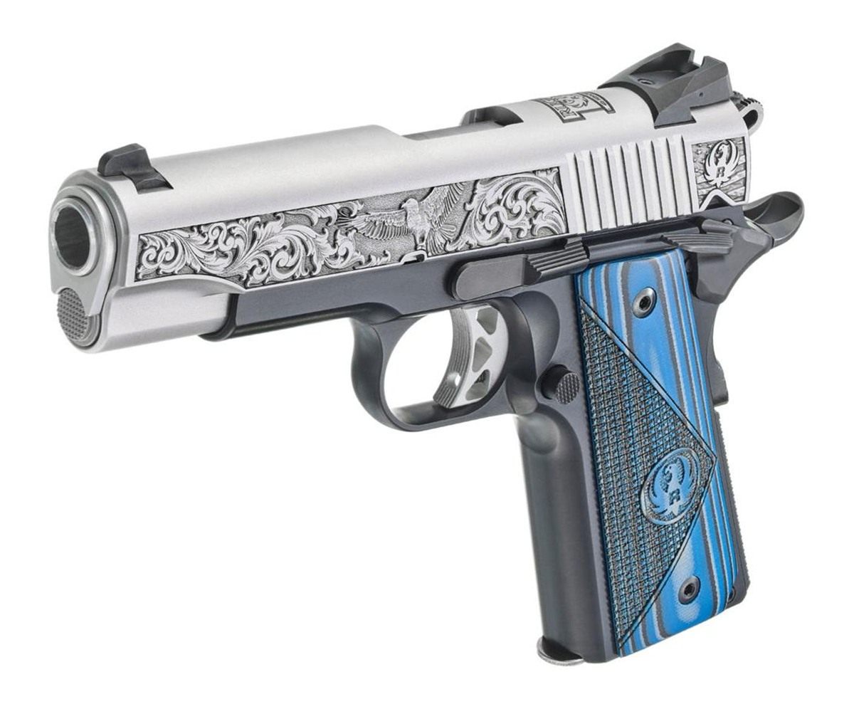 Ruger SR1911 411 Sunapee St. Edition Handgun 45 Auto 7rd Magazines(2) 4.25i view 4