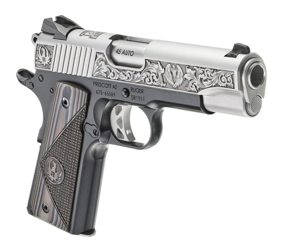 Sturm Ruger SR1911 200 Rd. Street Edition Handgun 45 Auto 7rd Magazines(2) view 5