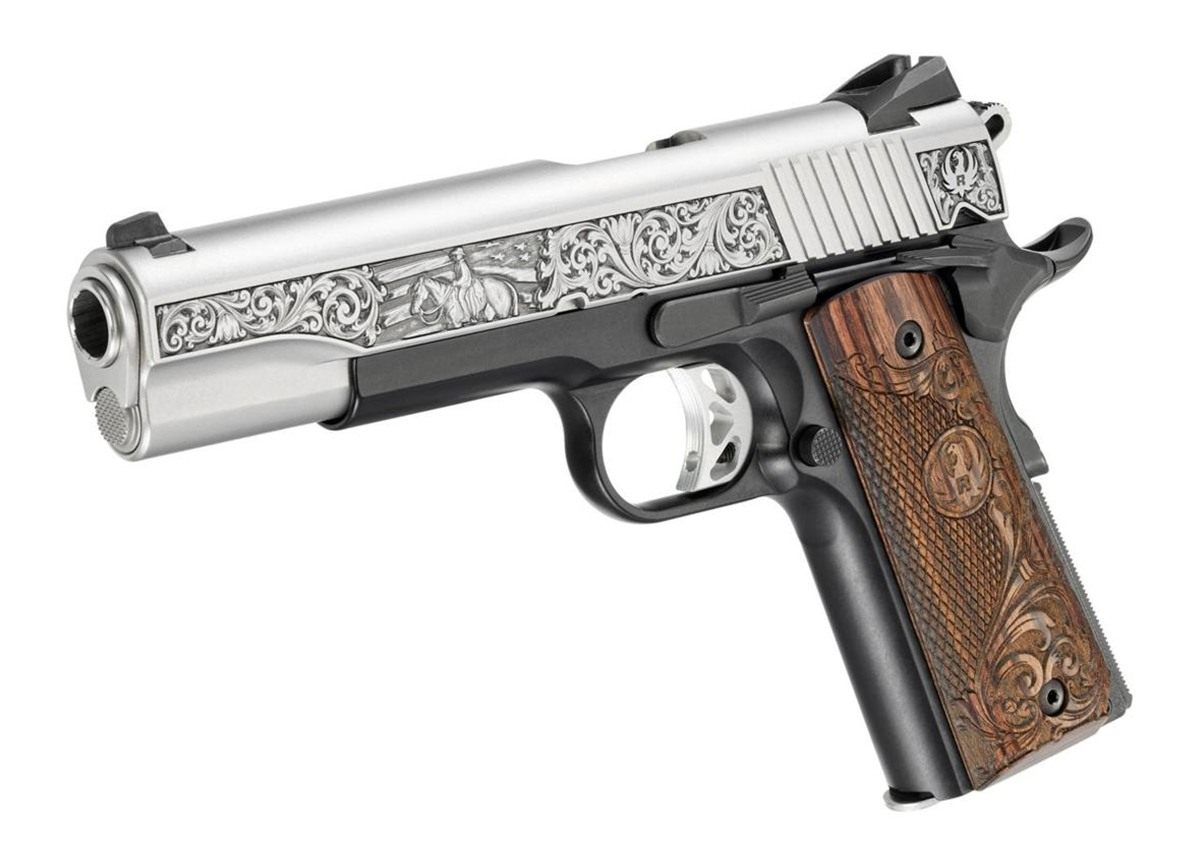 Ruger 16706 SR1911 Limited Edition 45 ACP 8+1 5in Stainless Steel Barrel, L view 2