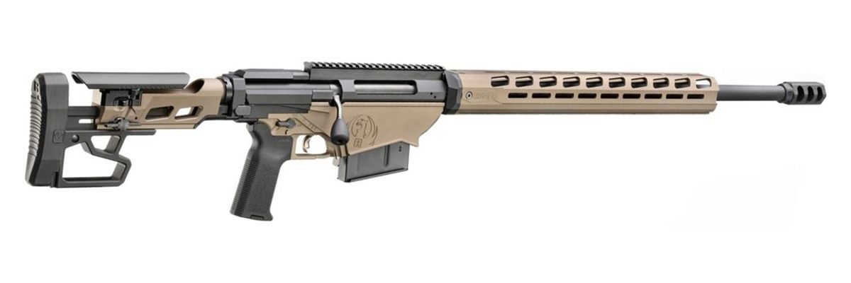 Ruger Precision Bolt Action Rifle Bronze .338 Lapua 5rd Magazines(2) 26in T view 2