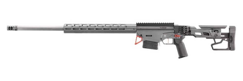 Ruger Precision Rifle Custom Shop 6MM GT 26inBBL, Stealth GRY Cerakote, Tri view 6