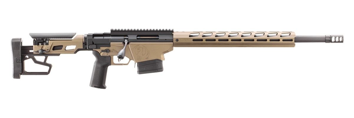 Ruger 18104 Precision 308 Win 10+1 20in Black Threaded Barrel, Smoked Bronz