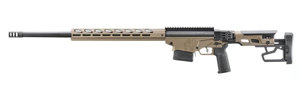 Ruger 18104 Precision 308 Win 10+1 20in Black Threaded Barrel, Smoked Bronz view 5