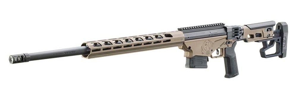 Ruger 18105 Precision 6.5 PRC 10+1 26in Black Threaded Barrel, Smoked Bronz view 3