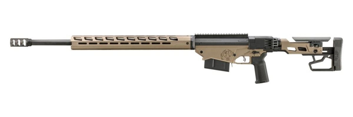 Ruger Precision Rifle 300 Win Mag 5rd 26in Threaded Barrel Smoke Bronze Fin view 4