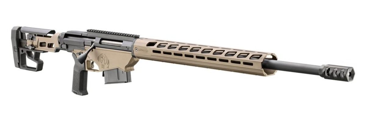 Ruger Precision Rifle 300 PRC 5rd Magazines(2) 26in Threaded Barrel Smoke B view 5