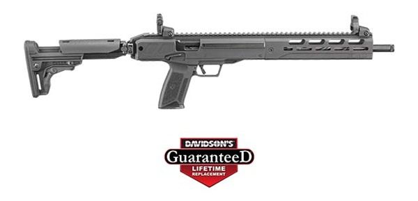 Ruger 19300 LC Carbine 5.7x28mm 16.25in Threaded Barrel 20+1, Black, Foldin view 6