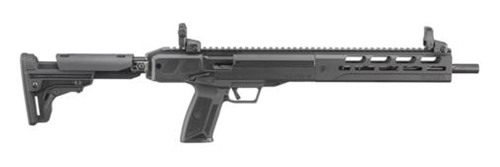 Ruger 19302 LC Carbine 5.7x28mm 10+1 16.25in Nitride Fluted Barrel, Black H view 5
