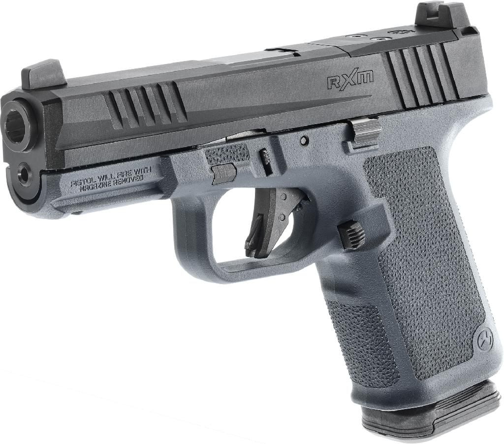 Ruger 19400 RXM 9mm 15+1 4in Black FNC Nitride Steel Barrel, Optic Ready/Se view 2