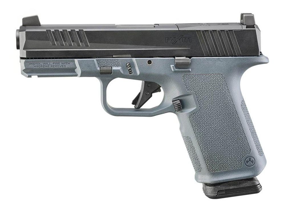 Ruger 19400 RXM 9mm 15+1 4in Black FNC Nitride Steel Barrel, Optic Ready/Se view 3