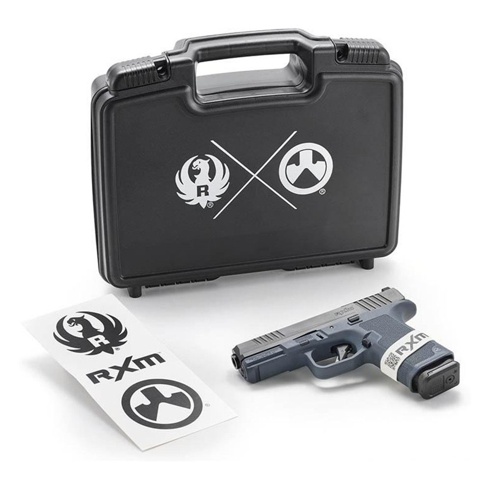 Ruger 19400 RXM 9mm 15+1 4in Black FNC Nitride Steel Barrel, Optic Ready/Se view 7